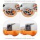 thumbnail image 4 of Estuche Transporte Caja Almacenamiento Mariposas para Cuerpo Drone DJI Neo (gris), 4 of 5