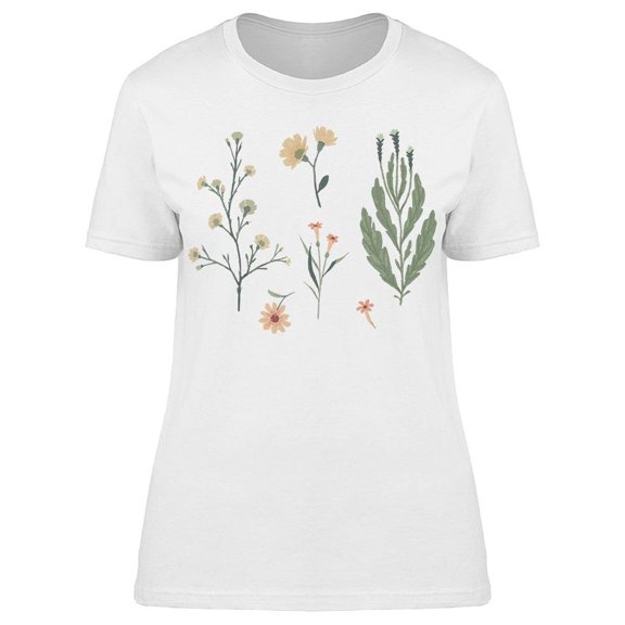 Floral Decorative Tee Women's -Image by Shutterstock