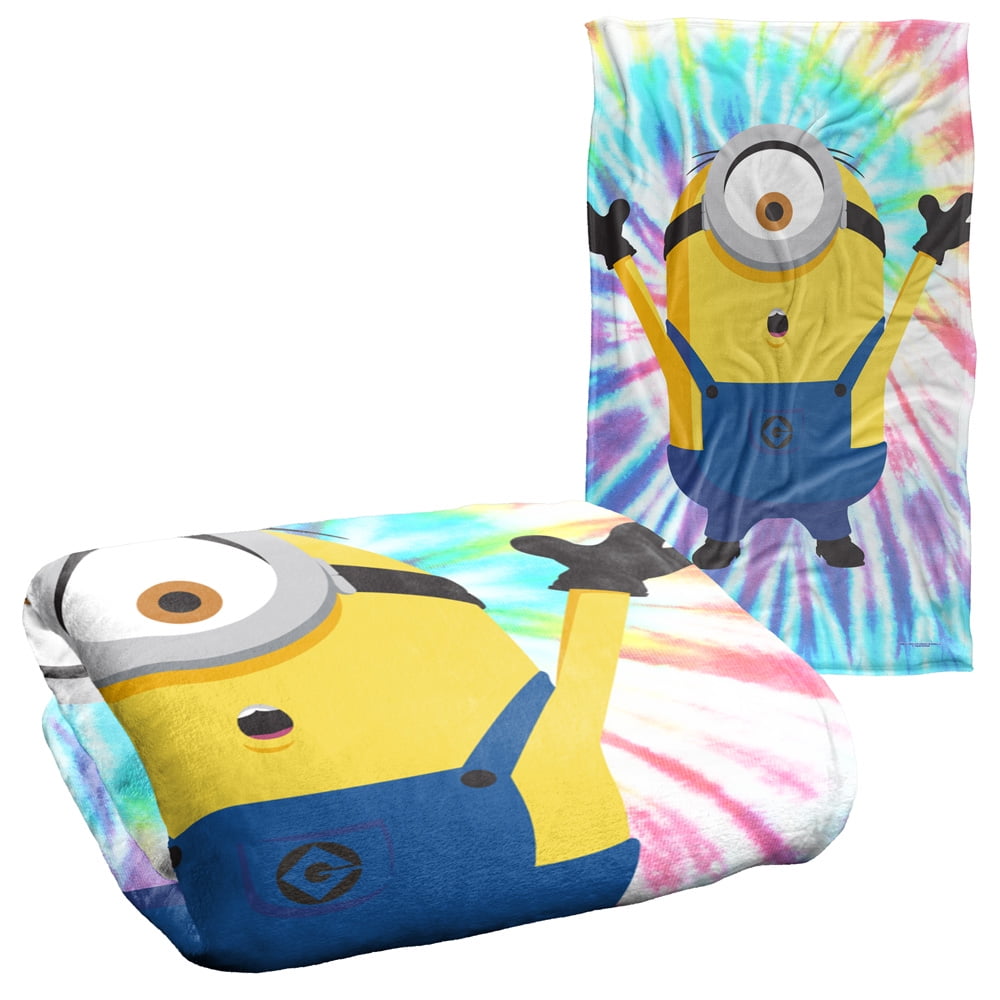 Minions Blanket, 36"x58", Stuart Silky Touch Super Soft Throw Blanket