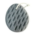 thumbnail image 4 of Trianu Bath Sponge, Sponge Loofah Body Scrubber, Shower Pouf Cleaning Loofahs Sponge, Shower Use Sponge, 2Pcs, Gray & Brown, 4 of 6