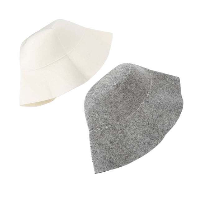 Sombrero de baño de sauna,Sombrero de fieltro de sauna Sombrero de baño de fieltro de cabeza Sombrero de fieltro de sauna Aspecto llamativo