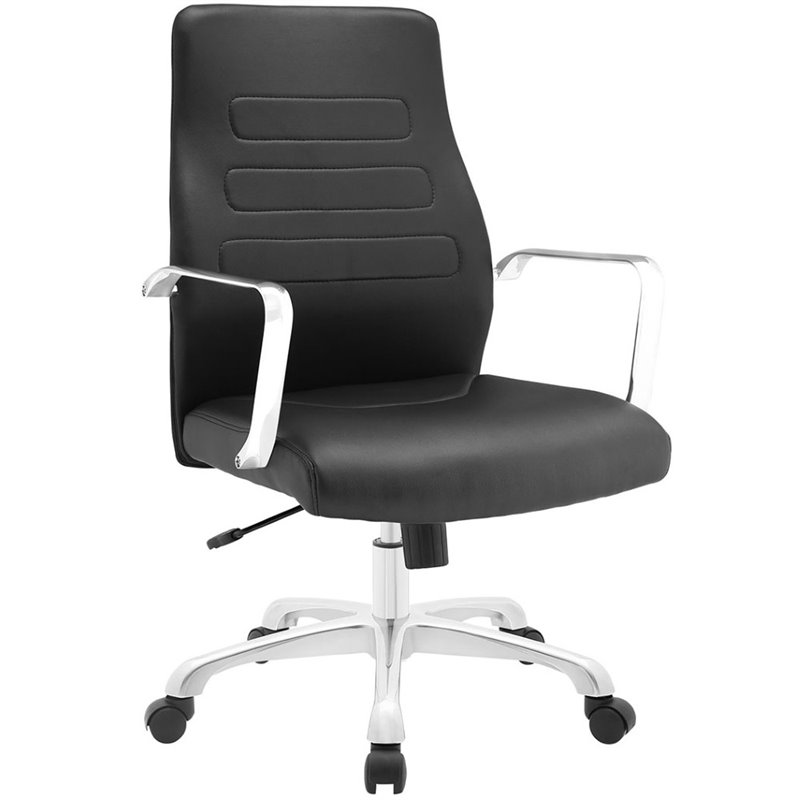 Modway Depict Mid Back Aluminum Office Chair, Multiple Colors