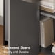 thumbnail image 5 of Qinaqin Movable Space-Saving Plegable Kitchen Mesa para 4 con 2 Almacenamiento Shelves y 6 Ruedas Ideal Pequeño Kitchens cm de Profundidadining Rooms (Gray), 5 of 8