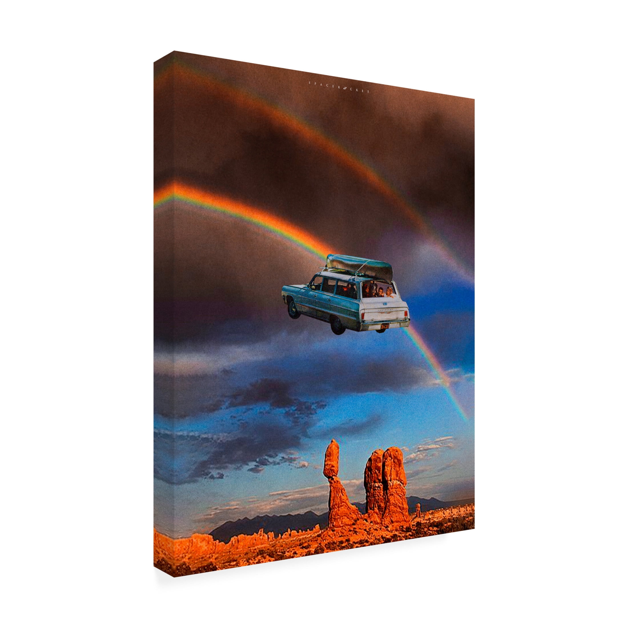 Trademark Fine Art spacerocket art 603 Canvas Wall Art