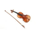 thumbnail image 2 of Violin Kit, 4/4 Maple Wood AV-608 Fiddle Hand-Carved Flower With Case For Playing Music, 2 of 8