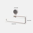 thumbnail image 4 of facefd Paper Towel Holder Cabinet Wall 360° Rotatable Storage Organizer Plastic Punch Free Shelf Space Saving Organization Rack, 4 of 9