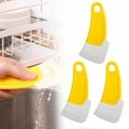 thumbnail image 2 of Miyuadkai 3Pcs Soft Scraper Pot Bottom Cleaning Scraper Yellow - Kitchen Food Grade Silicone Spatula | Reusable Silicone Pan Cleaning Scraper, Upgrade Scratch Spatula, 2 of 8