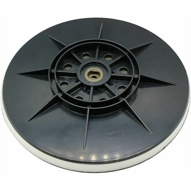 Placa de lijado de 215 mm para lijadoras en seco, compatible con juego de brocas de 215 mm: ideal para tareas de acabado suave