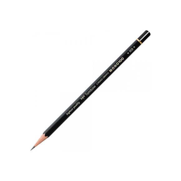 Lápiz Tombow Mono-100 Grados de Dureza F Grafito