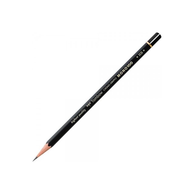 Lápiz Tombow Mono-100 Grados de Dureza F Grafito