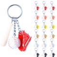 thumbnail image 3 of Mini llaveros de béisbol, tres piezas, guantes de béisbol, llavero de bate de madera, llavero deportivo de béisbol para llaves de auto, decoración de mochila, recuerdo de atletas, recuerdos de, 3 of 6