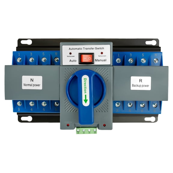 220V 4P 63A Dual Power Automatic Transfer Switch, Mini Dual Power Automatic Transfer Switch, Dual Power Changeover Switch
