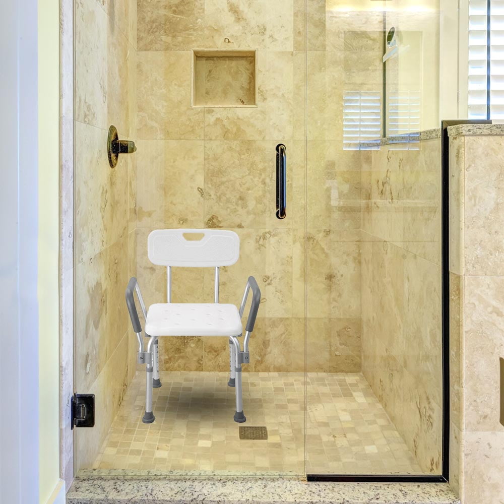 Medical Shower Chair Adjustable Height Bathtub Bench Transfer