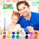thumbnail image 5 of Juego de 20 Mini Pinturas Acrílicas para Manualidades, Lavables, Ideales para Fiestas de Cumpleaños en Casa o Como Recuerdo., 5 of 5