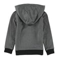 thumbnail image 2 of Reebok Garçons Power 1895 Chandail à Capuchon, Gris, Petits Enfants (4-7), 4, 2 of 2