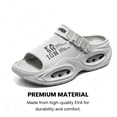 thumbnail image 4 of CHICVOMEY Comfortable Sandals Men Lightweight Slip-On Slides Thick Cushioned Platform Sandals Ideal for Summer Casual & Daily Wear, 4 of 8