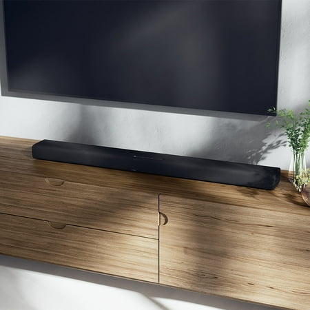 Yamaha - TRUE X BAR 50A Soundbar with Dolby Atmos, Wireless Subwoofer and Alexa Built-in - Black