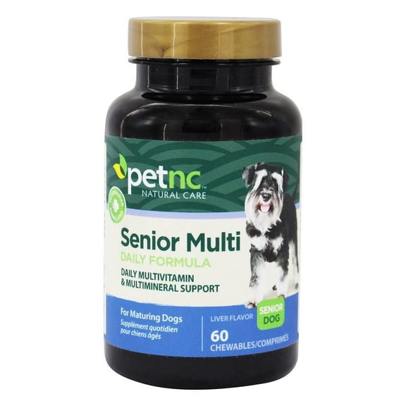 PetNC - Senior Multi Daily Formula For Dogs Liver Flavor (60 Count)