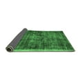 thumbnail image 2 of Ahgly Company Indoor Square Abstract Emerald Green Contemporary Area Rugs, 8' Square, 2 of 4