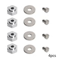 thumbnail image 3 of RC Hex Adapter, 12Mm 12mm Turn To 17mm Wheel , Hex Adapter 17Mm Wheel Car For 1/10 RC Car, 3 of 8