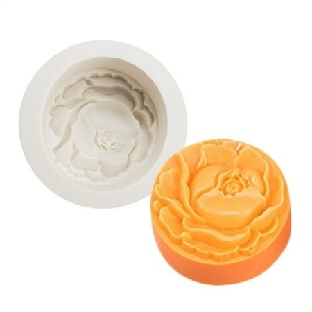 

VIEGINE Silicone Material Mousse Moulds Flower Shaped Soap Mold Making Soap Gadget 8 Styles for Baking Fondant Candy Chocolate