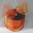 thumbnail image 2 of The Ribbon People Camel Orange Crystal Organdy Craft Ribbon 3" x 55 Yards, 2 of 2