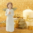 thumbnail image 7 of Lnrkai Praying Angel Figurine, Art Statue Home Decor Ornament Gift to Express Sympathy Comfort Healing, Christmas Memorial Gift for Loss of Loved One, 7 of 7