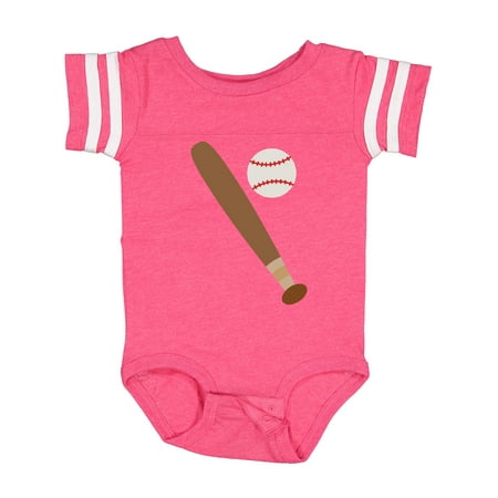 

Inktastic Baseball Bat and Ball Gift Baby Boy or Baby Girl Bodysuit