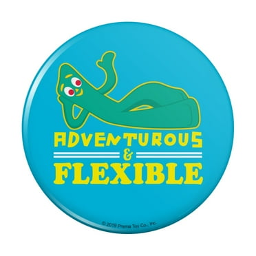 The Flintstones Group Refrigerator Magnet - Official Cartoon Character Button Magnet