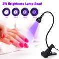 thumbnail image 2 of Lámpara de uñas LED AORAEM, secador de uñas, luz de curado, 3 W, 2 of 7