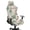 Patchwork Floral Pattern, variant on HELLHERO Rabbit Easter Egg 4 Pcs Gaming Chair Cover with Armrest Covers for Gamer, Spandex Computer Chair Slipcovers Stretchable Washable Armrest Slipcovers for Office
