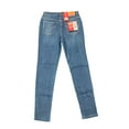 thumbnail image 2 of Levi Strauss Youth Girl's High Rise Super Skinny Stretch Adjustable Waist Jeans (M7X, 10/12), 2 of 2