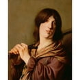 thumbnail image 3 of de Bray, Salomon 20x24 Black Modern Framed Museum Art Print Titled - David with His Sword, 3 of 5