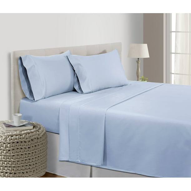 500 Thread Count 100 Pima Cotton Ultra Soft 3 piece Sheet Set , Twin