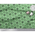 thumbnail image 2 of Soimoi Poly Georgette Fabric Bird,Fish & Ship Ocean Printed Fabric 1 Yard 52 Inch Wide, 2 of 3