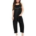 thumbnail image 3 of Girls' Jumpsuits Rompers Summer Rompers for Girls Rompers with Pockets Leg Girls Fashion 4-5 Years Girls Fashion, 3 of 5