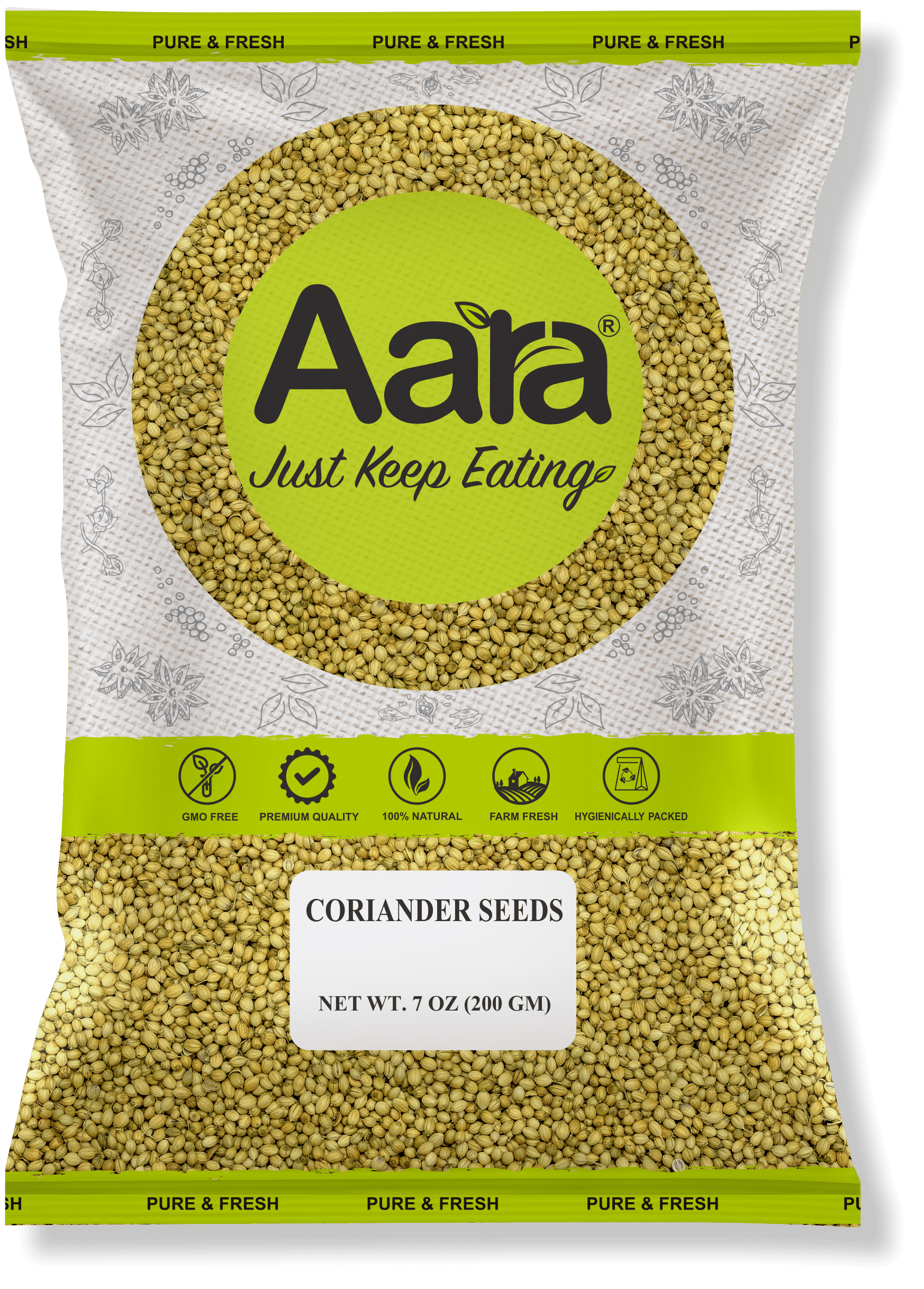 Aara Coriander Seeds 14 oz with Free Shipping