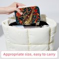 thumbnail image 6 of Fish Velvet Portable Earring Organizer Box with Removable Compartment - Ideal Travel Organizer and Jewelry Box Gift, 6 of 7