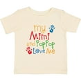 thumbnail image 3 of Inktastic Mimi and Poppop Love Me Boys or Girls Baby T-Shirt, 3 of 5