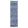 thumbnail image 3 of SAFAVIEH Rag Dania Striped Cotton Area Rug, Blue/Multi, 3' x 5', 3 of 10