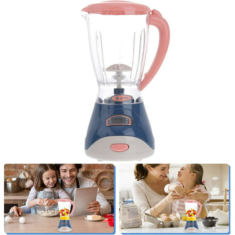 HESLAND Kids Blender Toy Mini Tiny Play Kitchen Appliance Juicer Pretend  Toys Unisex Age 3-8 