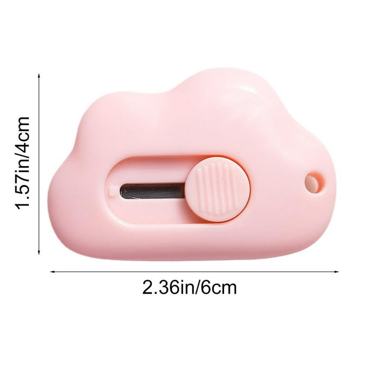6 Pieces Mini Box Cutter Retractable Utility Knife Letter Opener Paper  Envelope Portable Cutter with Hole for Home Office and DIY Project, Cute  Dinosaur Shape - Yahoo Shopping