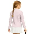 thumbnail image 2 of Psesaysky Girl's Cartoon Koala Rose Print Sweatshirt Long Sleeve Graphic Sweatshirt Half Zip Pullover Preppy Athletic Tops Cute Winter Clothes Jacket Trendy 10-11 Years, 2 of 6