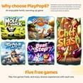 thumbnail image 5 of Blackview PlayPop 8 AI Motion Active Play System for Kids & Families, 4-Player, No Controllers, Great for Game Nights & Parties, 5 of 15