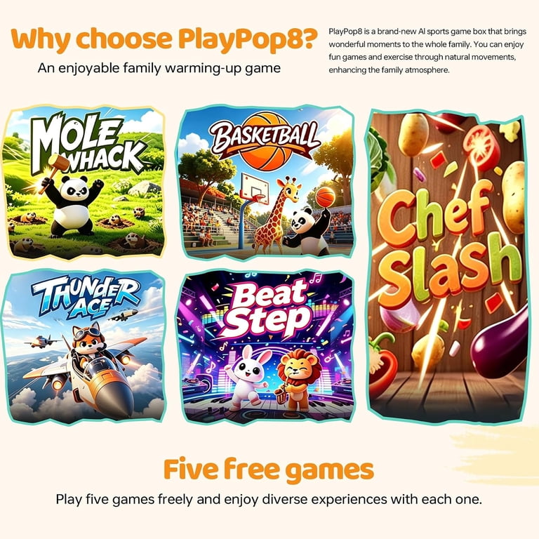 Blackview PlayPop 8 AI Motion Family Game Console photo 4