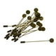 thumbnail image 2 of Juego de 20 alfileres de solapa de metal, base de alfiler, broche, alfiler de solapa para traje, bricolaje, pegamento para cuello Bronce, 2 of 7