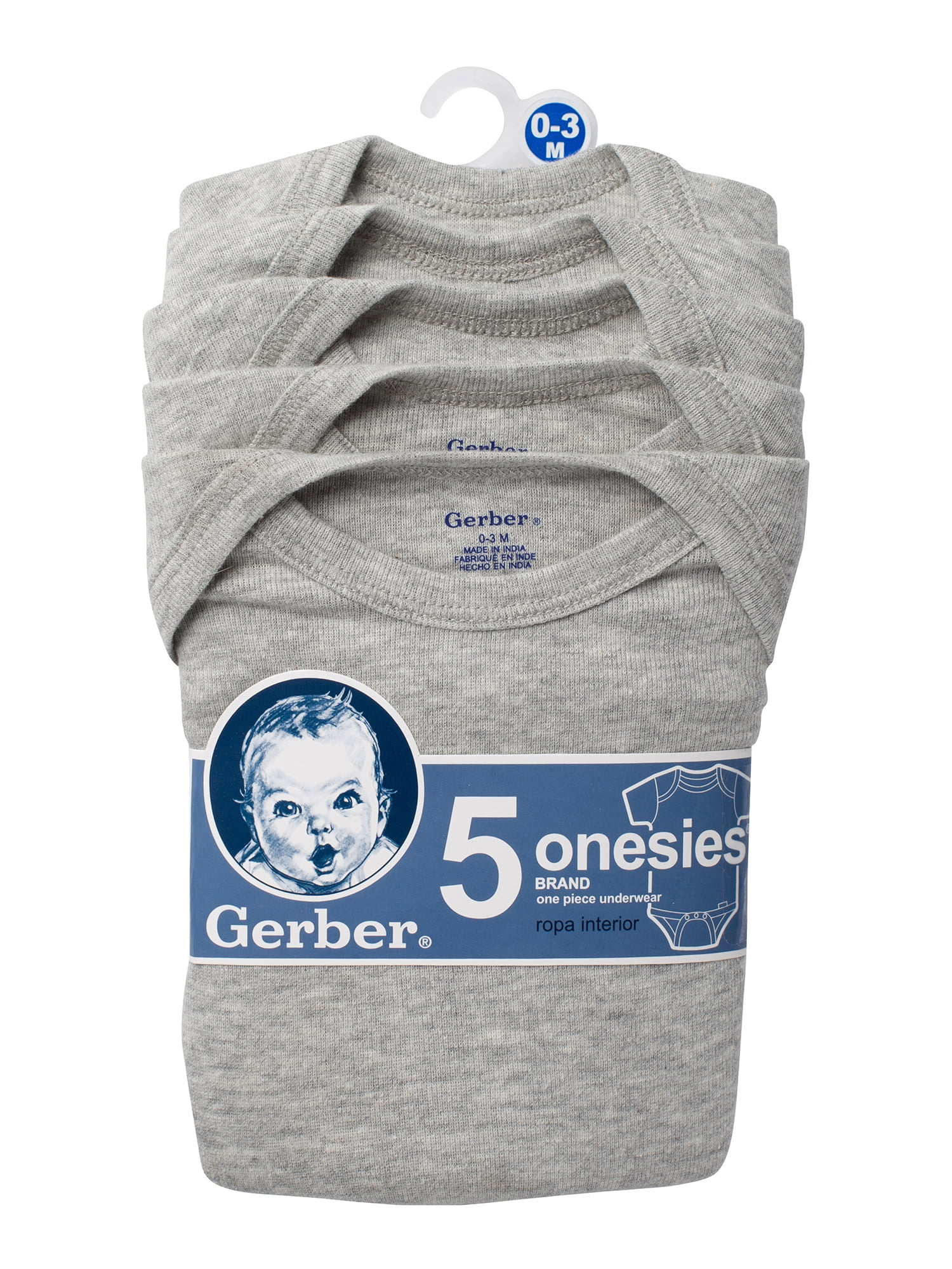 gerber gray onesie