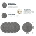 thumbnail image 2 of Napperon Rond Tissé Lavable, 2 of 6