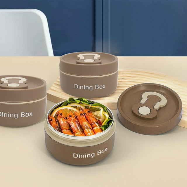 Sentmoon jusqu'à 40 % de Rabais Boîte à Lunch Isolée en Acier Inoxydable Boîte à Lunch Style Japonais Boîte à Lunch Portable pour Employé de Bureau Étudiant avec Couvercle Boîte à Lunch Portable en Plastique Aubaines du Jour Ventes de Liquidation