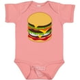 thumbnail image 3 of Inktastic Hamburger Lover Boys or Girls Baby Bodysuit, 3 of 5